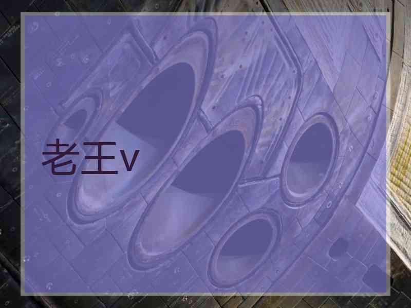 老王v